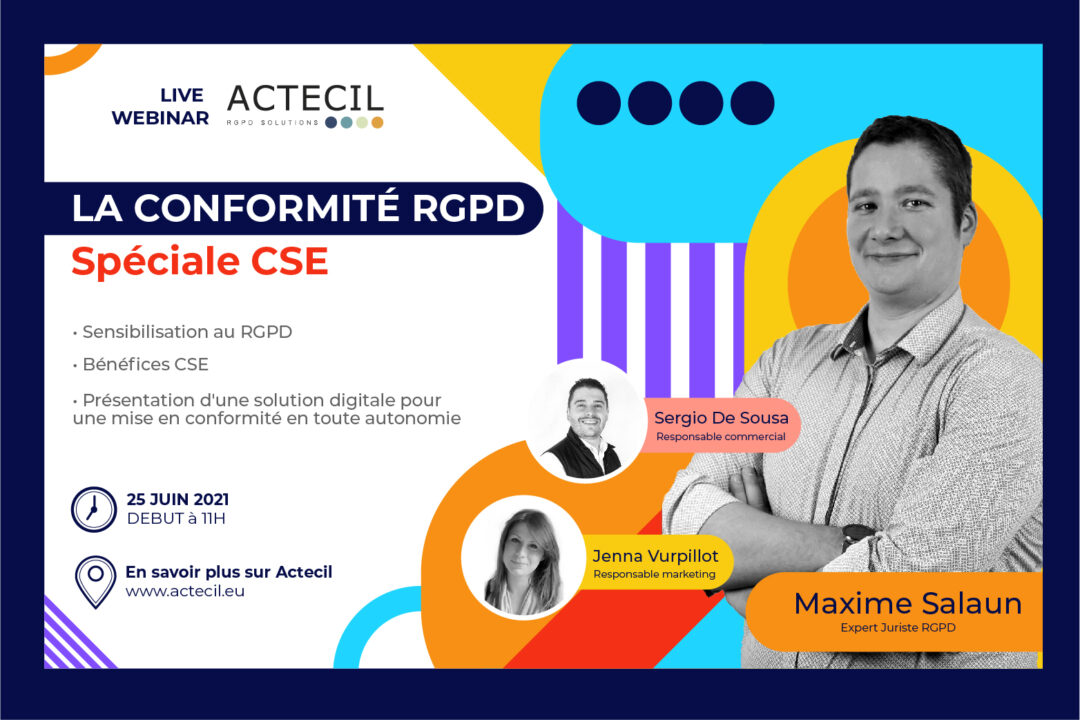 Replay du Webin’Act Conformité RGPD – spécial CSE