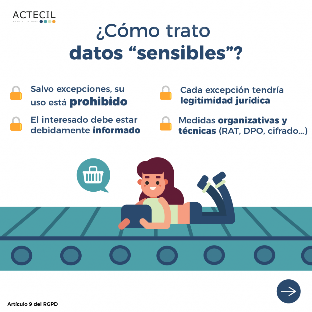 ¿Sabes cómo tratar datos sensibles? ¡Te lo contamos!