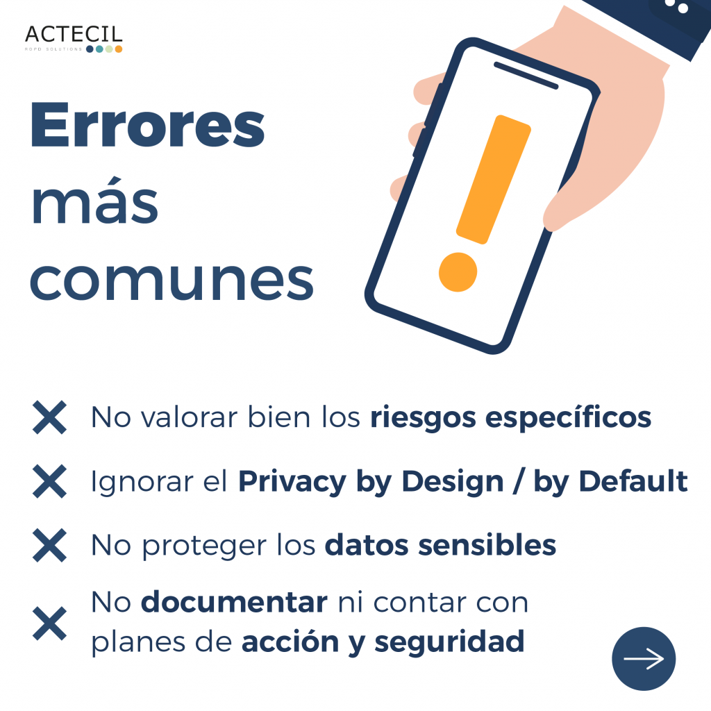 ¡Descubre los errores más comunes en ciberseguridad y RGPD!